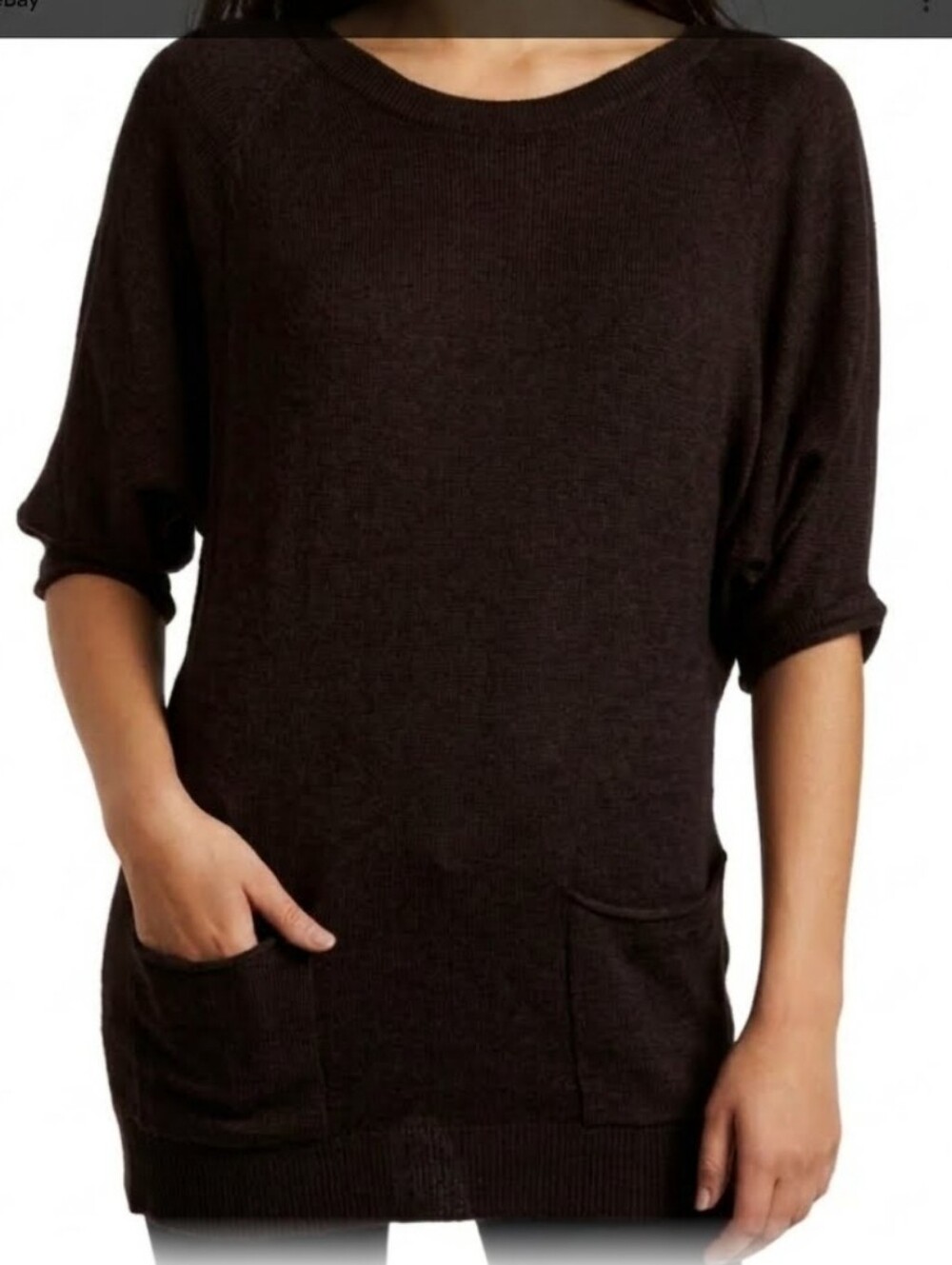 BCBGMAXAZRIA "Nevena" tunic sweater Sz M